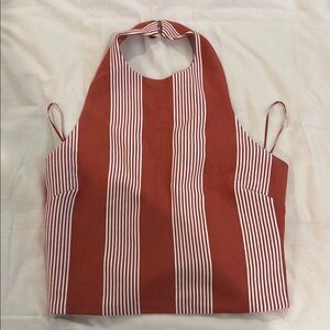 Anthropologie dark orange White Women's Top